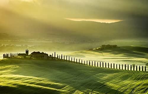 3D-Puzzle 500 Teile Schönheit der Naturlandschaften, Nebel, Italien 52x38CM 3D-Puzzle 500 Teile Schönheit der Naturlandschaften, Nebel, Italien 52x38CM von AFHMZ