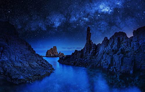 3D Puzzle Mädchen 1000 Teile Naturschönheit, Sterne, Blaue Felsen 38x26CM 3D Puzzle Mädchen 1000 Teile Naturschönheit, Sterne, Blaue Felsen 38x26CM von AFHMZ