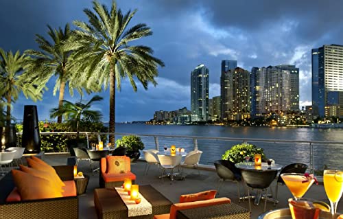 3D-Puzzle für Erwachsene, 100 Teile, Stadt, Ozean, Bucht, Miami, Florida, USA, 45,5 x 35,5 cm 3D-Puzzle für Erwachsene, 100 Teile, Stadt, Ozean, Bucht, Miami, Florida, USA, 45,5 x 35,5 cm von AFHMZ