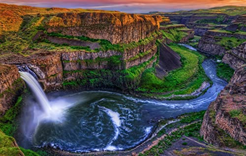 3D-Puzzle für Erwachsene, 300 Teile, Naturschönheit, Wasserfälle, Canyons, 38 x 26 cm 3D-Puzzle für Erwachsene, 300 Teile, Naturschönheit, Wasserfälle, Canyons, 38 x 26 cm von AFHMZ