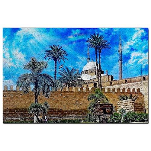 Ägypten-Puzzle, 200 Teile, Ägypten, Kairo, Zitadelle, Puzzlespiel, Kunstwerk, Reise-Souvenir, 35 x 25 cm Ägypten-Puzzle, 200 Teile, Ägypten, Kairo, Zitadelle, Puzzlespiel, Kunstwerk, Reise-Souvenir, 35 x 25 cm von AFHMZ