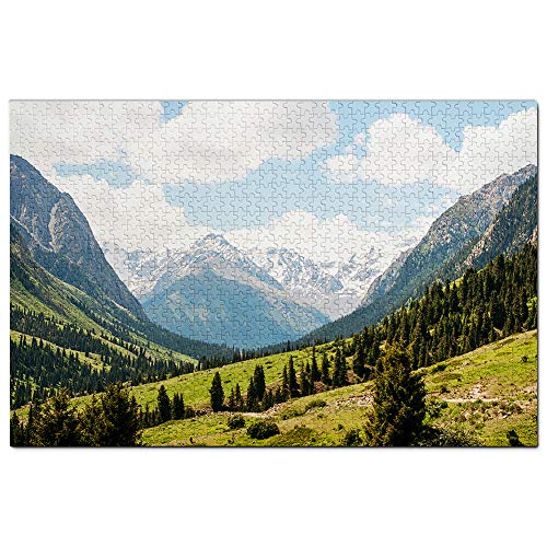 ALA-Archa-Schlucht, Bischkek, Kirgisistan, Puzzle, 1000 Teile, Spiel, Kunstwerk, Reisesouvenir, 100 x 70 cm ALA-Archa-Schlucht, Bischkek, Kirgisistan, Puzzle, 1000 Teile, Spiel, Kunstwerk, Reisesouvenir, 100 x 70 cm von AFHMZ