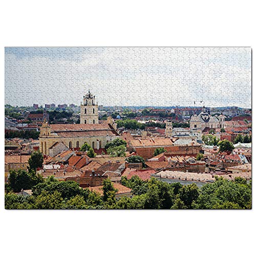 Altstadt von Vilnius, Litauen, Puzzle, 1000 Teile, Spiel, Kunstwerk, Reise-Souvenir, 70 x 50 cm Altstadt von Vilnius, Litauen, Puzzle, 1000 Teile, Spiel, Kunstwerk, Reise-Souvenir, 70 x 50 cm von AFHMZ