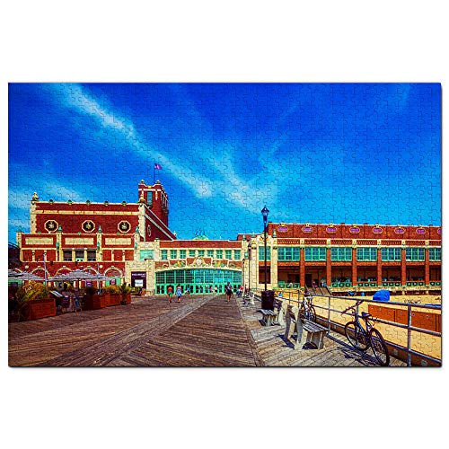 Amerika USA Paramount Theatre Asbury Park Puzzle 500 Teile Spiel Kunstwerk Reise Souvenir 52x38CM von AFHMZ