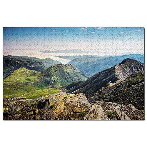 Andorra Alpine Puzzle 2000 Teile Spiel Kunstwerk Reise Souvenir 70x100CM von AFHMZ