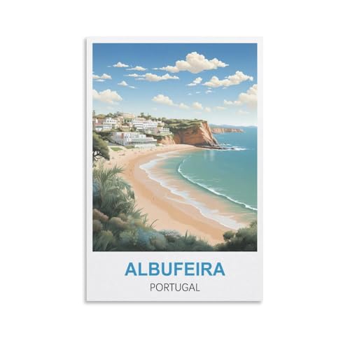 Anspruchsvolle Puzzles, Albufeira Portugal Poster Puzzle 2000 Teile für Erwachsene, anspruchsvolle Puzzlespiele 100 x 70 cm Anspruchsvolle Puzzles, Albufeira Portugal Poster Puzzle 2000 Teile für Erwachsene, anspruchsvolle Puzzlespiele 100 x 70 cm von AFHMZ