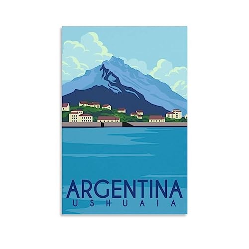 Anspruchsvolle Puzzles, Argentinien Ushuaia Puzzle 1000 Teile für Erwachsene, anspruchsvolle Puzzlespiele 70 x 50 cm von AFHMZ