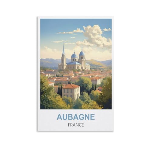 Anspruchsvolle Puzzles, Aubagne, Frankreich-Poster, Puzzle 2000 Teile für Erwachsene, anspruchsvolle Puzzlespiele, 100 x 70 cm Anspruchsvolle Puzzles, Aubagne, Frankreich-Poster, Puzzle 2000 Teile für Erwachsene, anspruchsvolle Puzzlespiele, 100 x 70 cm von AFHMZ