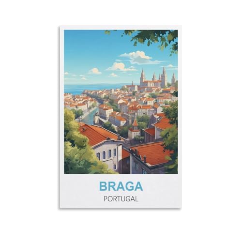 Anspruchsvolle Puzzles, Braga Portugal Puzzle 1000 Teile für Erwachsene, anspruchsvolle Puzzlespiele 70 x 50 cm Anspruchsvolle Puzzles, Braga Portugal Puzzle 1000 Teile für Erwachsene, anspruchsvolle Puzzlespiele 70 x 50 cm von AFHMZ