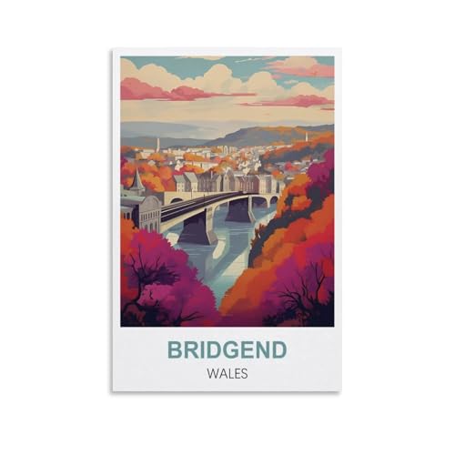 Anspruchsvolle Puzzles, Bridgend Wales Puzzle 1000 Teile für Erwachsene, anspruchsvolle Puzzlespiele 70 x 50 cm Anspruchsvolle Puzzles, Bridgend Wales Puzzle 1000 Teile für Erwachsene, anspruchsvolle Puzzlespiele 70 x 50 cm von AFHMZ