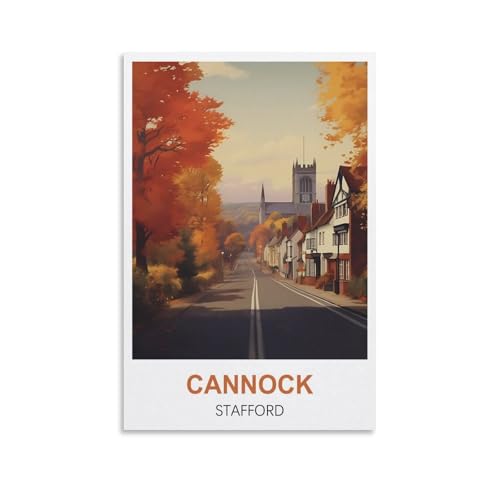 Anspruchsvolle Puzzles, Cannock Stafford Puzzle 1000 Teile für Erwachsene, anspruchsvolle Puzzlespiele 70 x 50 cm Anspruchsvolle Puzzles, Cannock Stafford Puzzle 1000 Teile für Erwachsene, anspruchsvolle Puzzlespiele 70 x 50 cm von AFHMZ