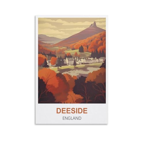 Anspruchsvolle Puzzles, Deeside England Puzzle 1000 Teile für Erwachsene, anspruchsvolle Puzzlespiele 70 x 50 cm von AFHMZ