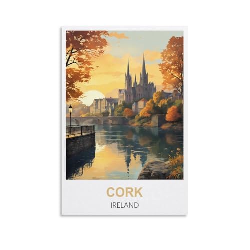Anspruchsvolle Puzzles, Kork Irland Poster Puzzle 1000 Teile für Erwachsene, anspruchsvolle Puzzlespiele 70x50CM Anspruchsvolle Puzzles, Kork Irland Poster Puzzle 1000 Teile für Erwachsene, anspruchsvolle Puzzlespiele 70x50CM von AFHMZ