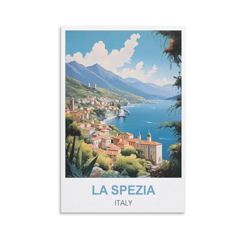 Anspruchsvolle Puzzles, La Spezia, Italien, Puzzle 2000 Teile für Erwachsene, anspruchsvolle Puzzlespiele, 100 x 70 cm von AFHMZ