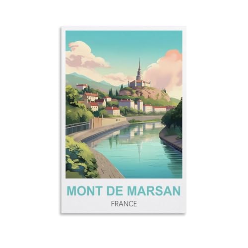 Anspruchsvolle Puzzles, Mont De Marsan, Frankreich-Poster, Puzzle 2000 Teile für Erwachsene, anspruchsvolle Puzzlespiele, 100 x 70 cm Anspruchsvolle Puzzles, Mont De Marsan, Frankreich-Poster, Puzzle 2000 Teile für Erwachsene, anspruchsvolle Puzzlespiele, 100 x 70 cm von AFHMZ