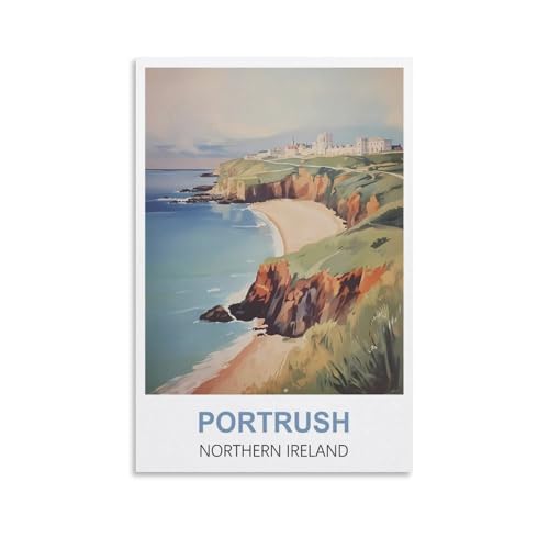 Anspruchsvolle Puzzles, Portrush, Nordirland, Puzzle 2000 Teile für Erwachsene, anspruchsvolle Puzzlespiele, 100 x 70 cm von AFHMZ
