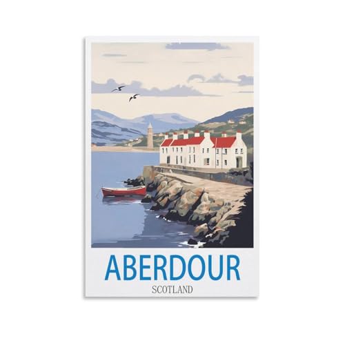 Anspruchsvolle Puzzles Aberdour Schottland Puzzle 1000 Teile für Erwachsene Anspruchsvolle Puzzlespiele 52x38CM von AFHMZ