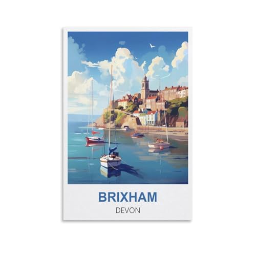 Anspruchsvolle Puzzles Brixham Devon JigsawPuzzle 2000 Teile für Erwachsene Anspruchsvolle Puzzlespiele 100x70CM Anspruchsvolle Puzzles Brixham Devon JigsawPuzzle 2000 Teile für Erwachsene Anspruchsvolle Puzzlespiele 100x70CM von AFHMZ