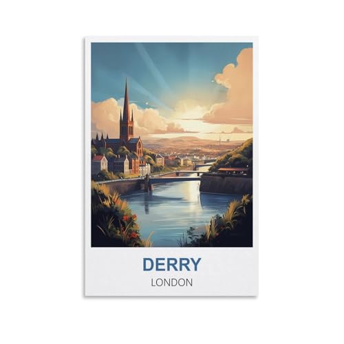 Anspruchsvolle Puzzles Derry London JigsawPuzzle 2000 Teile für Erwachsene Anspruchsvolle Puzzlespiele 100x70CM Anspruchsvolle Puzzles Derry London JigsawPuzzle 2000 Teile für Erwachsene Anspruchsvolle Puzzlespiele 100x70CM von AFHMZ