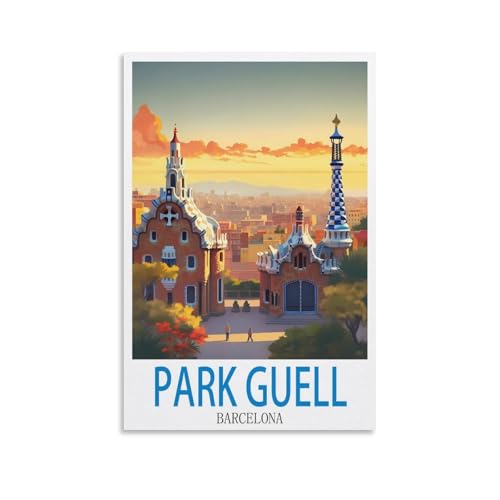 Anspruchsvolle Puzzles Park Güell Barcelona Puzzle 1000 Teile für Erwachsene Anspruchsvolle Puzzlespiele 38 x 26 cm Anspruchsvolle Puzzles Park Güell Barcelona Puzzle 1000 Teile für Erwachsene Anspruchsvolle Puzzlespiele 38 x 26 cm von AFHMZ