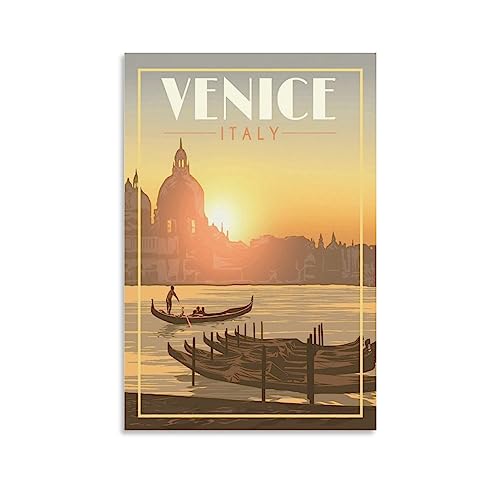 Anspruchsvolle Puzzles Venedig Italien Sonnenuntergang Puzzle 1000 Teile für Erwachsene Anspruchsvolle Puzzlespiele 52x38CM von AFHMZ