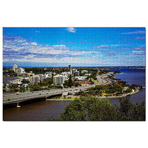 Australien King Park Perth Puzzle für Erwachsene 1000 Teile Reisegeschenk Souvenir 70x50CM von AFHMZ