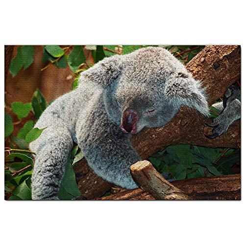 Australien Lone Pine Koala Sanctuary Brisbane Puzzle 100 Teile Spiel Kunstwerk Reise Souvenir 45,5 x 35,5 cm von AFHMZ