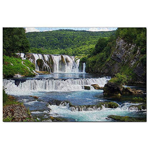 Bosnien-Bihac-Wasserfall UNA-Nationalpark Puzzle 1000 Teile Spiel Kunstwerk Reisesouvenir 52x38CM Bosnien-Bihac-Wasserfall UNA-Nationalpark Puzzle 1000 Teile Spiel Kunstwerk Reisesouvenir 52x38CM von AFHMZ