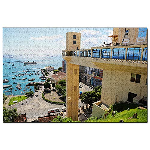 Brasilien Salvador Bahia Puzzle 1000 Teile Spiel Kunstwerk Reise Souvenir 100x70CM von AFHMZ