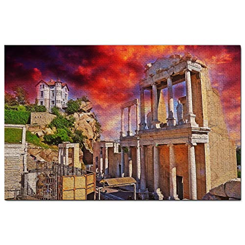 Bulgarien-Puzzle, 500 Teile, Plovdiv, Bulgarien, Puzzlespiel, Kunstwerk, Reise-Souvenir, 52 x 38 cm Bulgarien-Puzzle, 500 Teile, Plovdiv, Bulgarien, Puzzlespiel, Kunstwerk, Reise-Souvenir, 52 x 38 cm von AFHMZ