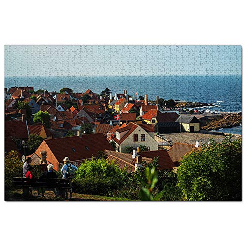 Dänemark Bornholm Puzzle 1000 Teile Spiel Kunstwerk Reise Souvenir 52x38CM von AFHMZ