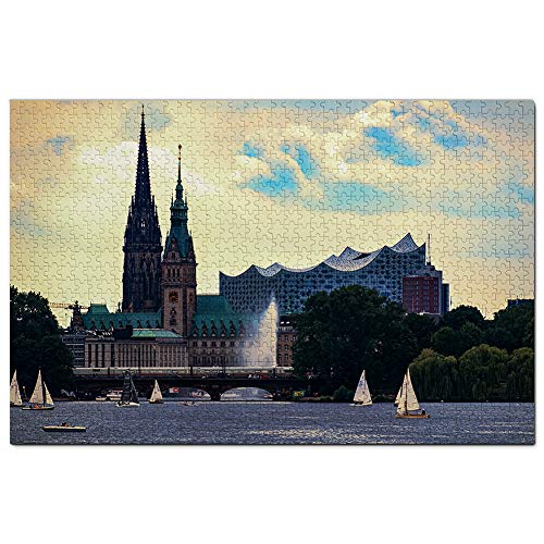 Deutschland Alster Hamburg Puzzle 100 Teile Spiel Kunstwerk Reise Souvenir 45,5x35,5CM Deutschland Alster Hamburg Puzzle 100 Teile Spiel Kunstwerk Reise Souvenir 45,5x35,5CM von AFHMZ