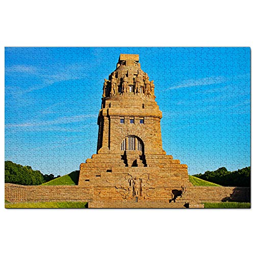 Deutschland Denkmal Leipzig Puzzle 300 Teile Spiel Kunstwerk Reise Souvenir 38x26CM von AFHMZ