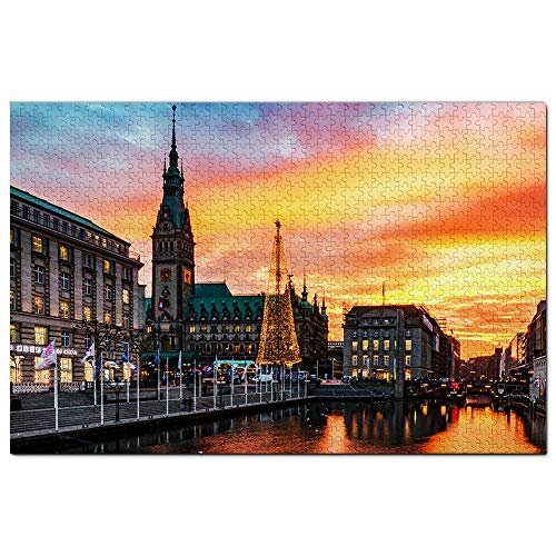Deutschland Hamburg Weihnachtsmarkt Puzzle 500 Teile Spiel Kunstwerk Reise Souvenir 52x38CM Deutschland Hamburg Weihnachtsmarkt Puzzle 500 Teile Spiel Kunstwerk Reise Souvenir 52x38CM von AFHMZ