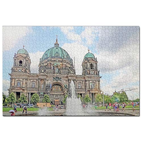Deutschland-Puzzle, 100 Teile, Deutschland, Berliner Dom, Berliner Puzzlespiel, Kunstwerk, Reisesouvenir, 45,5 x 35,5 cm Deutschland-Puzzle, 100 Teile, Deutschland, Berliner Dom, Berliner Puzzlespiel, Kunstwerk, Reisesouvenir, 45,5 x 35,5 cm von AFHMZ