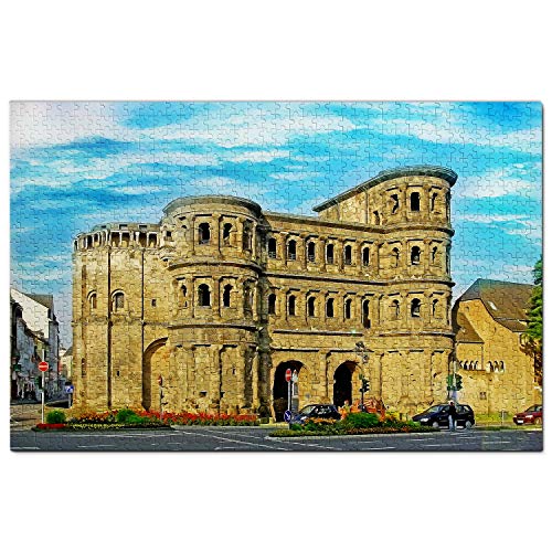 Deutschland Puzzle 1000 Teile Deutschland Porta Nigra Trier Puzzle Spiel Kunstwerk Reise Souvenir 38x26CM Deutschland Puzzle 1000 Teile Deutschland Porta Nigra Trier Puzzle Spiel Kunstwerk Reise Souvenir 38x26CM von AFHMZ