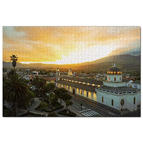 Ecuador Atuntaqui Puzzle 1000 Teile Spiel Kunstwerk Reise Souvenir 38x26CM von AFHMZ