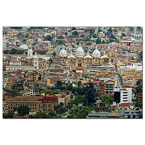 Ecuador Cuenca Kathedrale Puzzle 500 Teile Spiel Kunstwerk Reise Souvenir 52x38CM von AFHMZ