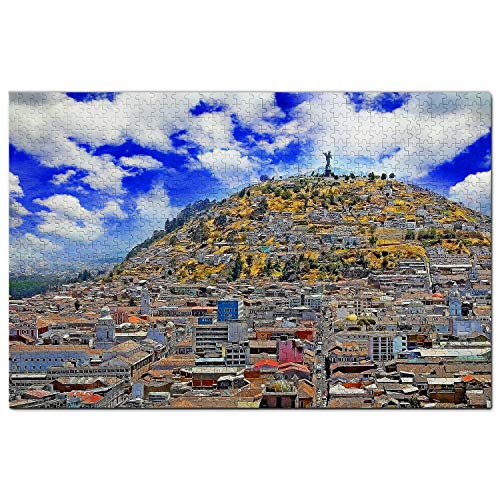 Ecuador Puzzle 100 Teile Ecuador Puzzle Spiel Kunstwerk Reise Souvenir 45,5x35,5CM von AFHMZ