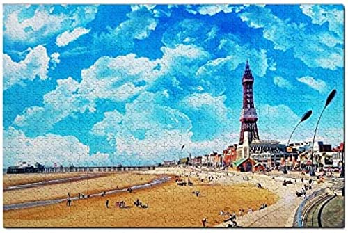 England Der Blackpool Tower Puzzle für Erwachsene 1000 Teile Holz Reisegeschenk Souvenir 52x38CM England Der Blackpool Tower Puzzle für Erwachsene 1000 Teile Holz Reisegeschenk Souvenir 52x38CM von AFHMZ