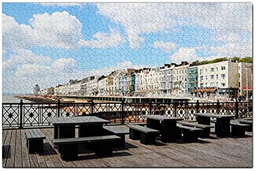 England Promenade Hastings Pier Puzzle für Erwachsene 1000 Teile aus Holz Reisegeschenk Souvenir 70x50CM England Promenade Hastings Pier Puzzle für Erwachsene 1000 Teile aus Holz Reisegeschenk Souvenir 70x50CM von AFHMZ