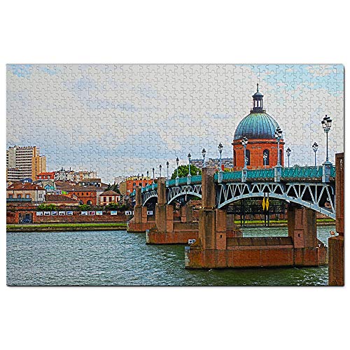 Frankreich, Fluss Garonne, Toulouse, Puzzle, 1000 Teile, Spiel, Kunstwerk, Reisesouvenir, 100 x 70 cm Frankreich, Fluss Garonne, Toulouse, Puzzle, 1000 Teile, Spiel, Kunstwerk, Reisesouvenir, 100 x 70 cm von AFHMZ