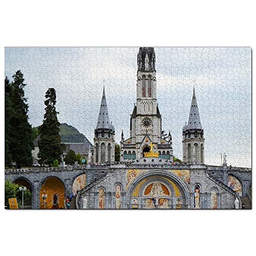 Frankreich Heiligtum Unserer Lieben Frau von Lourdes Puzzle 1000 Teile Spielkunstwerk Reisesouvenir 70x50CM Frankreich Heiligtum Unserer Lieben Frau von Lourdes Puzzle 1000 Teile Spielkunstwerk Reisesouvenir 70x50CM von AFHMZ