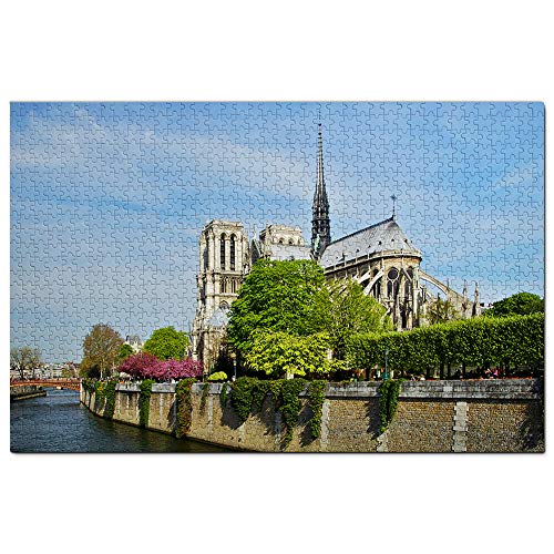 Frankreich Notre Dame de Paris Puzzle 1000 Teile Spiel Kunstwerk Reise Souvenir 52x38CM von AFHMZ