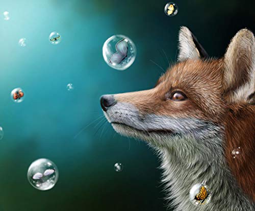 Fuchs und Seifenblasenschmetterling - Puzzle für Erwachsene und Kinder, DIY-Papierspiel, 1000 Teile, 38 x 26 cm Fuchs und Seifenblasenschmetterling - Puzzle für Erwachsene und Kinder, DIY-Papierspiel, 1000 Teile, 38 x 26 cm von AFHMZ