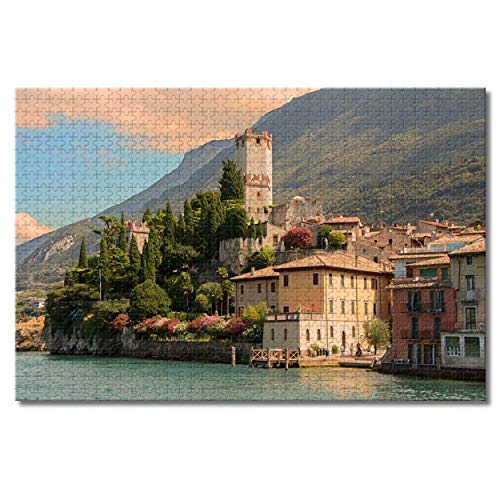 Gardasee Italien Puzzle für Erwachsene und Kinder, 2000 Teile, Heimdekoration, 70 x 100 cm Gardasee Italien Puzzle für Erwachsene und Kinder, 2000 Teile, Heimdekoration, 70 x 100 cm von AFHMZ