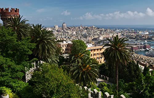 Geburtstagsspiele Puzzle für Erwachsene, 200 Teile, Stadt Genua, Ligurien, Italien, 35 x 25 cm Geburtstagsspiele Puzzle für Erwachsene, 200 Teile, Stadt Genua, Ligurien, Italien, 35 x 25 cm von AFHMZ