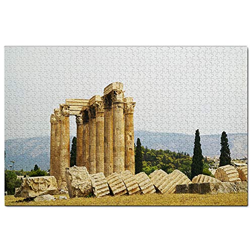 Griechenland, Tempel des Olympischen Zeus, Athen, Puzzle, 1000 Teile, Spiel, Kunstwerk, Reisesouvenir, 100 x 70 cm Griechenland, Tempel des Olympischen Zeus, Athen, Puzzle, 1000 Teile, Spiel, Kunstwerk, Reisesouvenir, 100 x 70 cm von AFHMZ