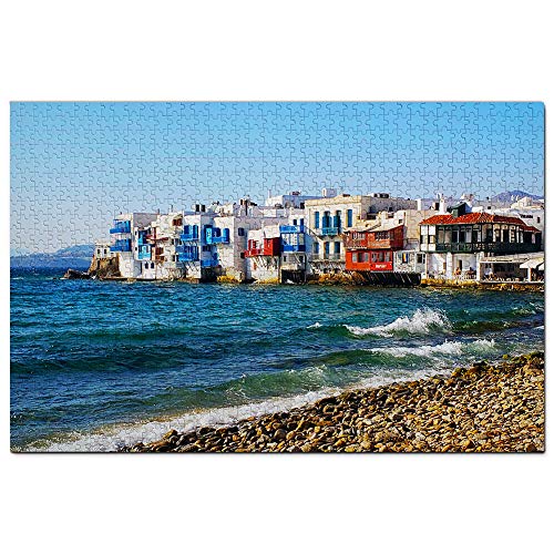 Griechenland Little Venice Mykonos Puzzle 500 Teile Spiel Kunstwerk Reise Souvenir 52x38CM Griechenland Little Venice Mykonos Puzzle 500 Teile Spiel Kunstwerk Reise Souvenir 52x38CM von AFHMZ