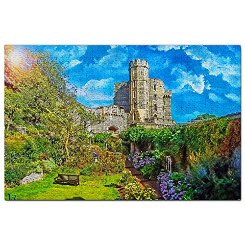 Großbritannien England Windsor Castle Puzzle für Erwachsene 500 Teile Reisegeschenk Souvenir 52x38CM Großbritannien England Windsor Castle Puzzle für Erwachsene 500 Teile Reisegeschenk Souvenir 52x38CM von AFHMZ